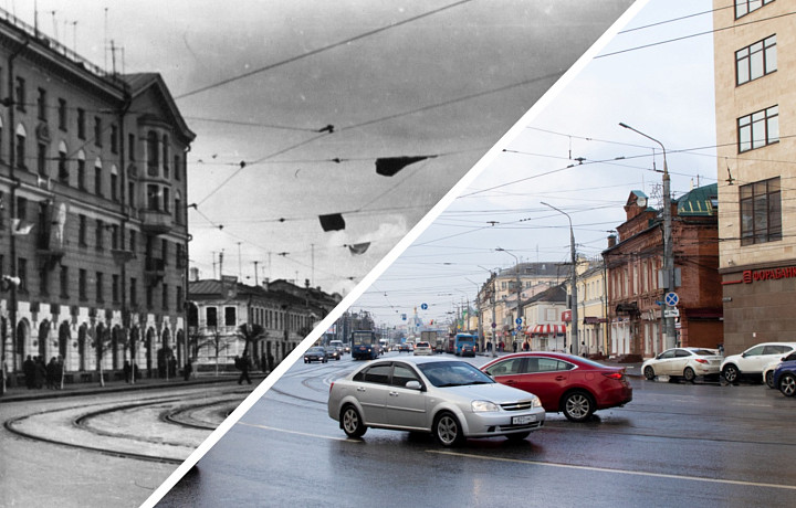 Ретро-Тула: Фото тульских перекрестков с разницей в 50 лет