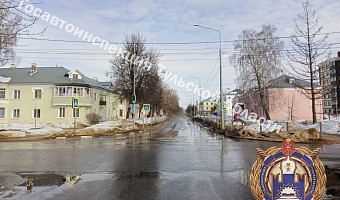 В Новомосковске автомобиль сбил пешехода на «зебре»