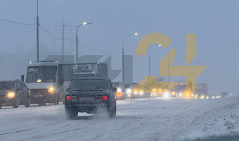 Калужское шоссе в Туле встало в пробке утром 19 февраля