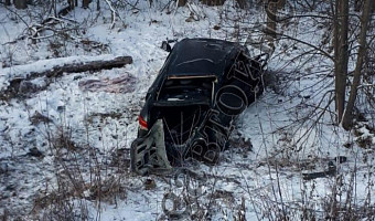 На автодороге «Тула – Белев» произошло ДТП: пострадали два человека