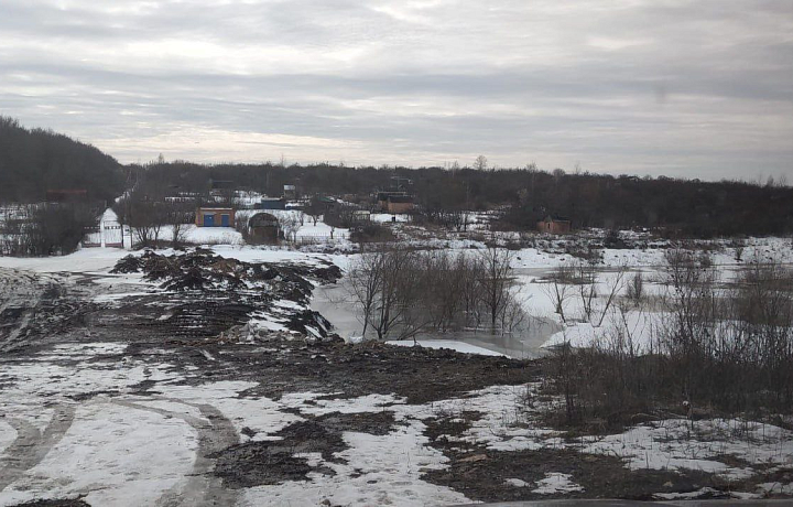 В Ефремовском районе 14 марта уровень паводковых вод снизился до 1,6 метра