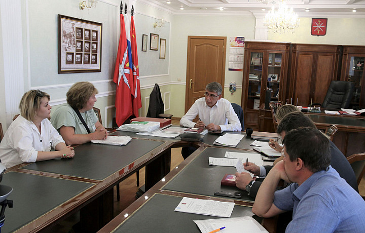 Глава администрации Тулы провел личный прием граждан