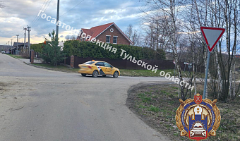 В тульской деревне Федоровка водитель Volkswagen сбил юного велосипедиста