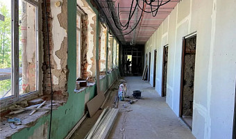 Ремонт поликлиники в тульском поселке Липки завершат в июле
