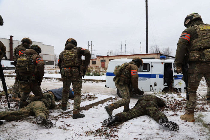 В Тульской области прошли антитеррористические учения при участии ряда ведомств