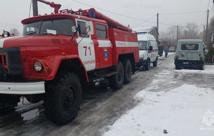 В Тульской области две женщины пострадали из-за пожара