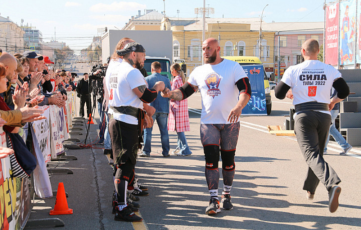 В оружейной столице проходит спортивный праздник «Сила Тулы»