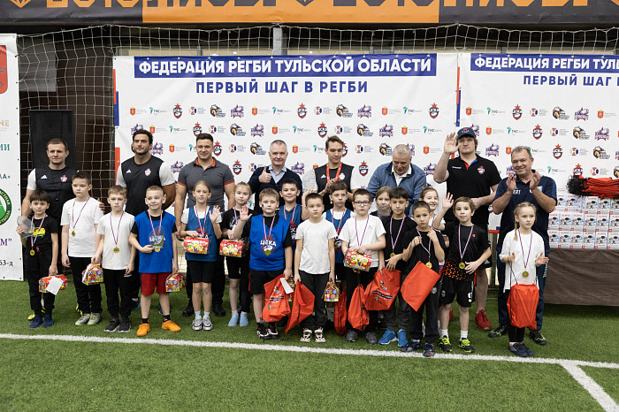 «ТНС энерго Тула» приняло участие в спортивном фестивале «Первый шаг в регби»