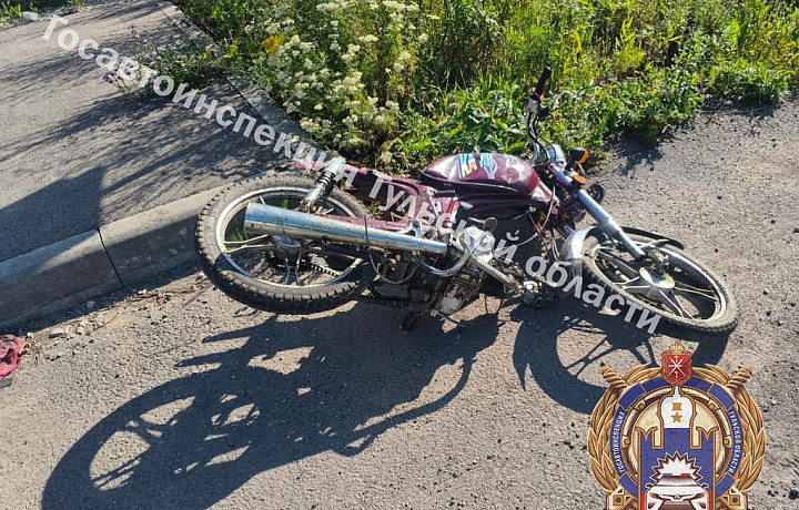 В Веневском районе подростки на мопеде пострадали в ДТП с иномаркой