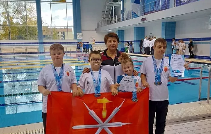 Туляки заняли призовые места на Всероссийском турнире Специальной Олимпиады по плаванию
