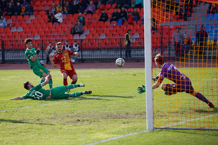 Фоторепортаж: как прошел матч «Арсенала» с «Кубанью»