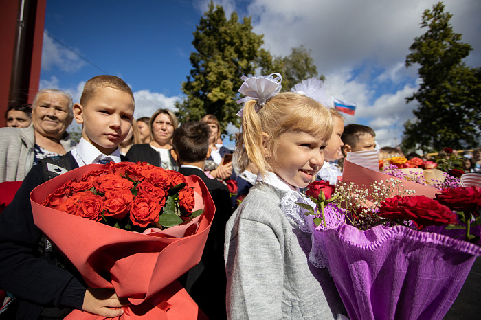 1 сентября в тульских школах состоялись праздничные линейки