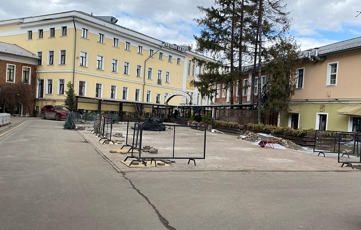 В Туле планируется озеленение городского пространства «Искра»