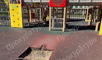 На детских площадках Богородицка нашли опасные нарушения