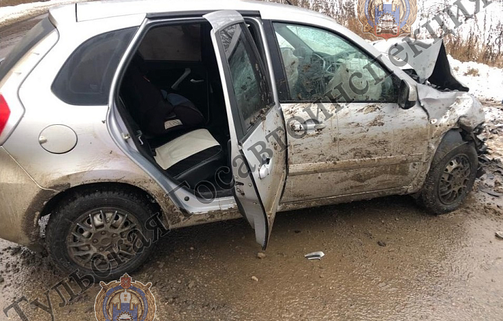 Шестилетний пассажир автомобиля Datsun Mido пострадал в ДТП в Веневском районе