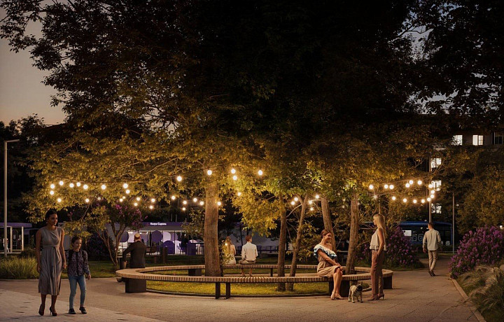 Жителям Новомосковска рассказали о планах по обустройству сквера «Сказка»