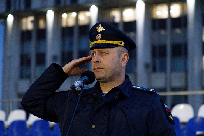 Первая репетиция Парада Победы прошла на площади Ленина в Туле