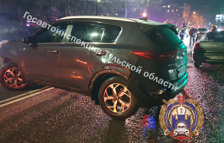 Стали известны подробности ДТП из четырёх машин на улице Рязанской в Туле
