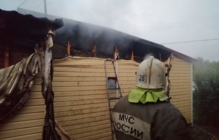 На пожаре в Алексине погибла 67-летняя женщина