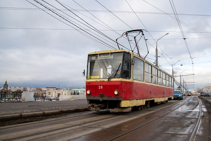 Движение трамваев будет ограничено 8 октября на улице Плеханова в Туле