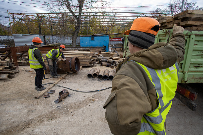 600 метров канализационного коллектора заменят в Привокзальном округе Тулы