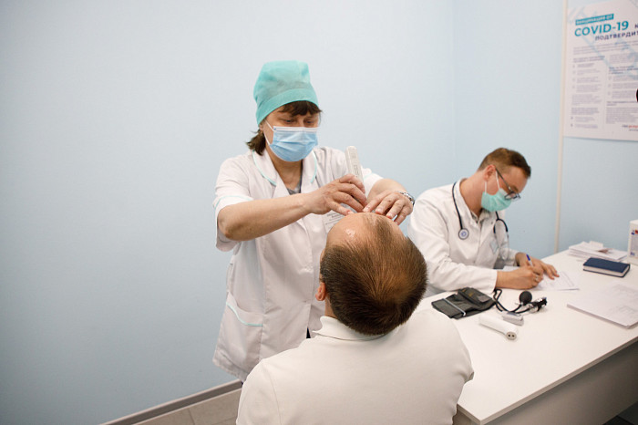 Первый пункт диспансеризации открылся в торговом центре «Гостиный двор» в Туле