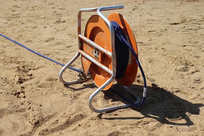 Водолазы обследовали дно центрального пруда в парке имени Белоусова в Туле