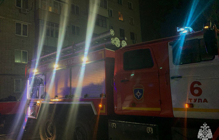За сутки в Тульской области случились три пожара и шесть ДТП