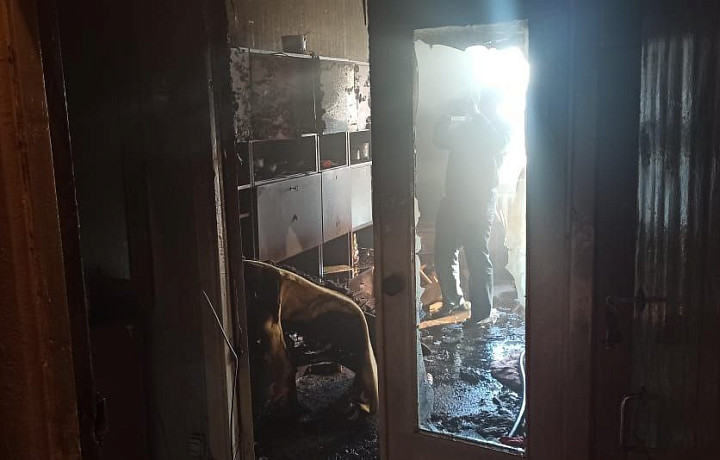 Один человек пострадал на пожаре в многоэтажке на Максима Горького в Туле