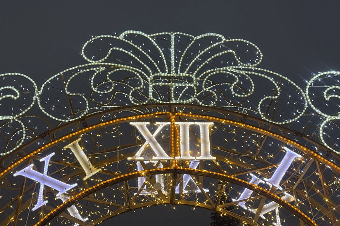 В Туле 1 декабря зажглась новогодняя иллюминация