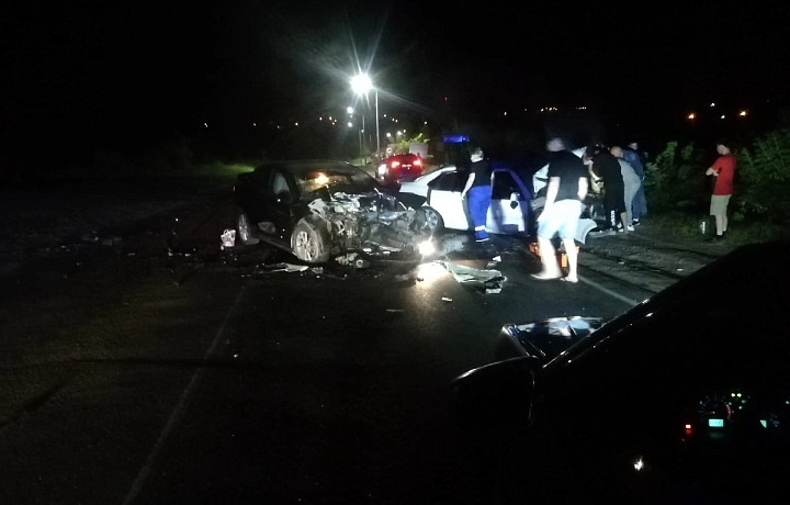 УГИБДД: при столкновении двух иномарок в Узловой пострадали пять человек