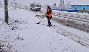 В Тульской области расчистили трассу и остановки на направлении «Богородицк – Куркино»