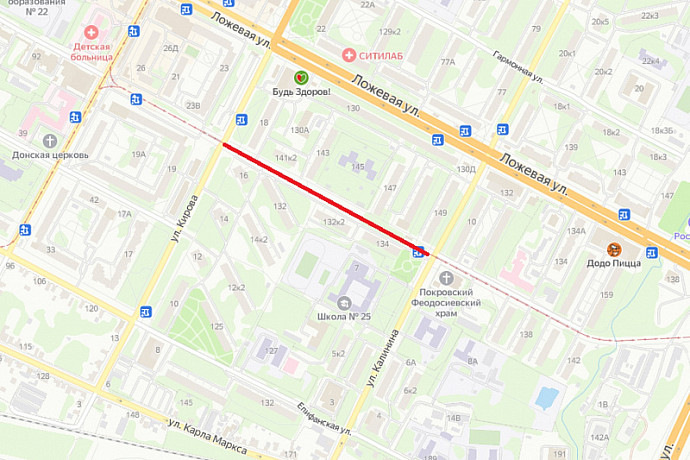10 декабря на улице Плеханова в Туле временно ограничат движение трамваев