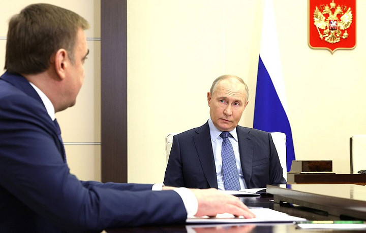 Президент Путин: в Тульской области впечатляющий рост промышленного производства