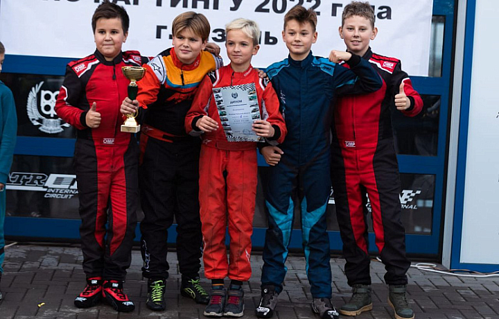 Команда Тульской области заняла первое место на Кубке России по картингу