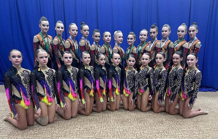 Тулячки заняли третье место в соревнованиях по эстетической гимнастике