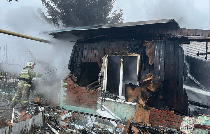 В Тульской области 20 декабря спасатели потушили три пожара