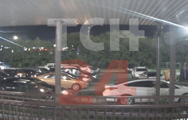 Момент со звуками взрывов в Туле попал на видео