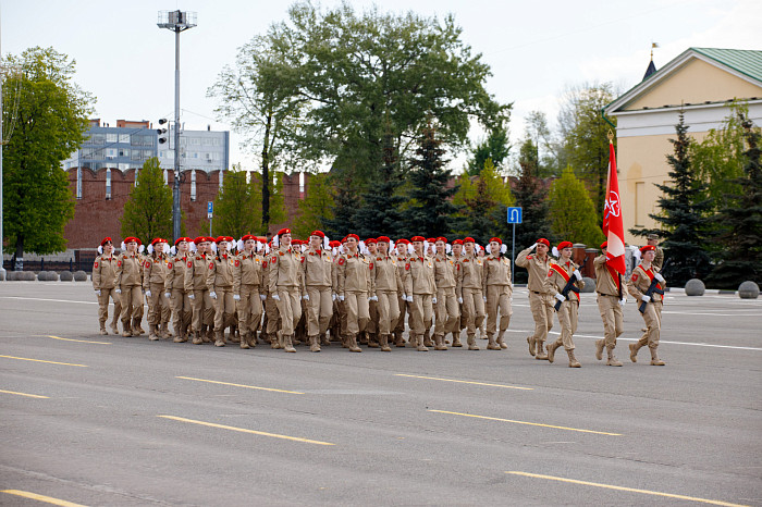 В Туле состоялся военный парад в честь Победы в Великой Отечественной войне