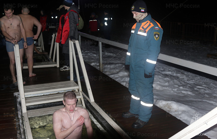 В Тульской области на Крещение искупались 5 217 человек