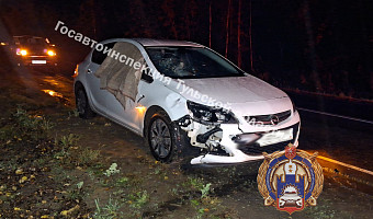 ﻿Пешеход попал под колеса Opel и погиб на трассе в Щекинском районе