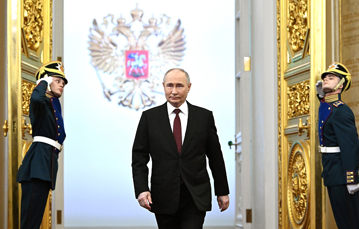 Владимир Путин вступил в должность президента России