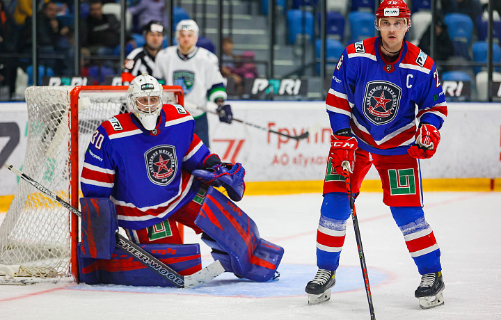 Тульский АКМ проиграл в хоккейном матче с «Югрой»