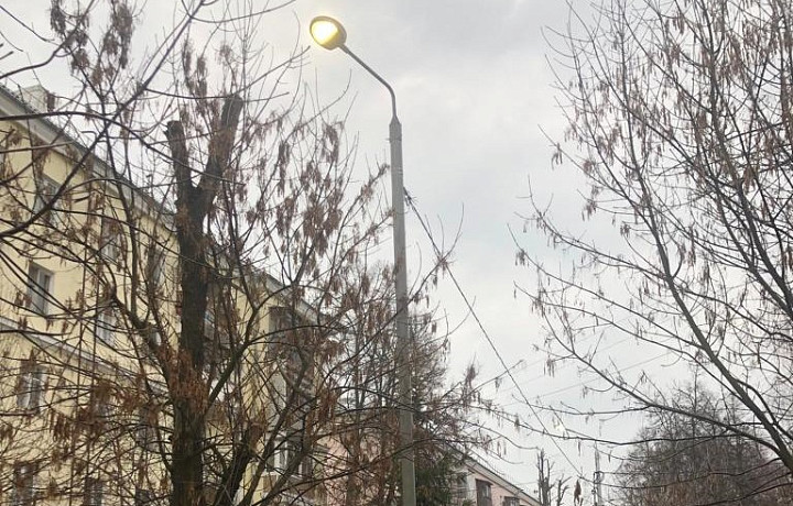 Да будет свет: На нескольких улицах Тулы установили освещение