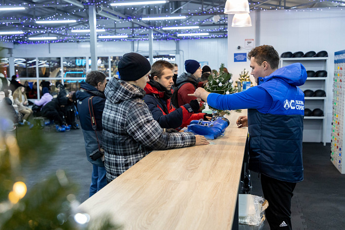 В Туле открылся Губернский каток: фоторепортаж