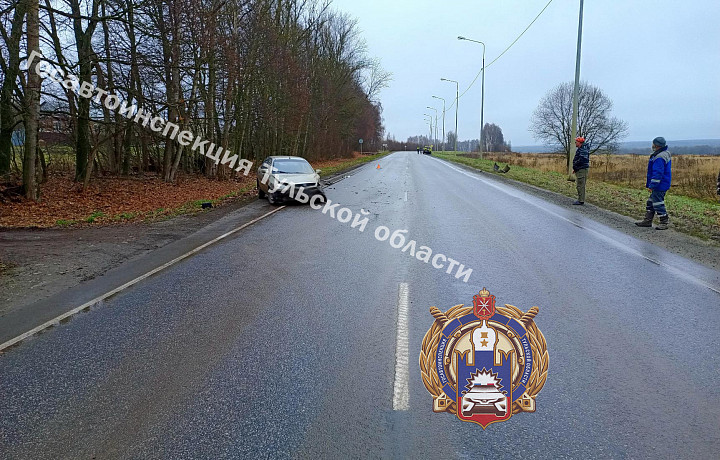 36-летняя женщина пострадала в ДТП на трассе в Белевском районе