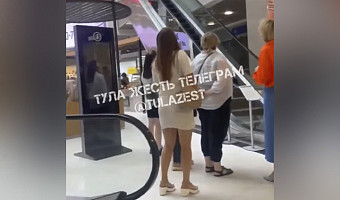 В ТЦ «Гостиный двор» в Туле собаку зажало в эскалаторе