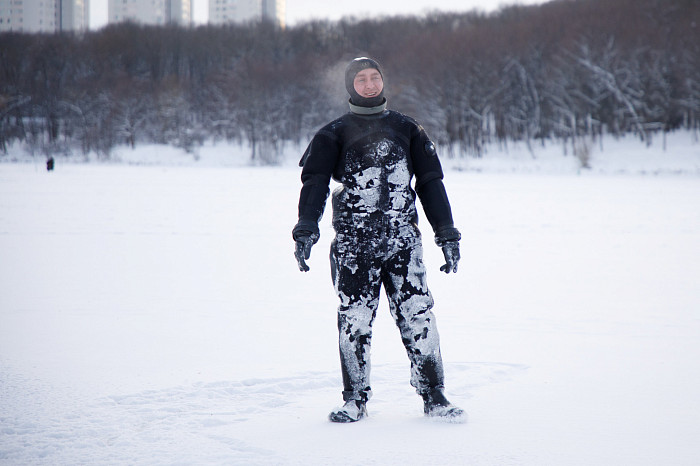 Тульские спасатели провели тренировку по спасению людей из водоемов