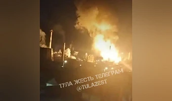 Тульское МЧС о фото пожара на КМЗ: Сообщения о возгорании не поступали