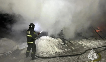 Один человек пострадал при пожаре в частном доме в Венёвском районе